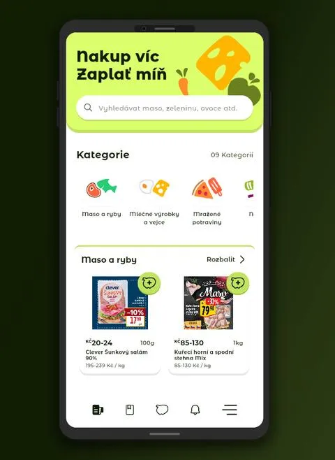 Chytrý optimalizátor nákupního košíku